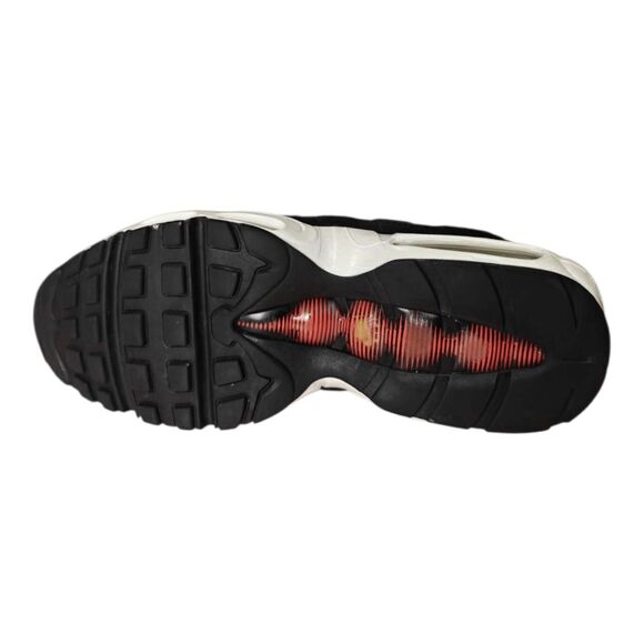 NIKE Air Max 95 'Black Crimson Yellow' Running Shoes Size 10 - Picture 9 of 9